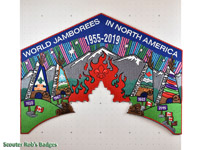 Click to enlarge WJ'19 World Jamborees in North America